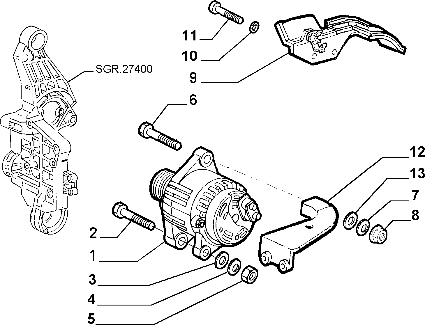 FERRARI 467 6936 9 - Alternator www.molydon.hr