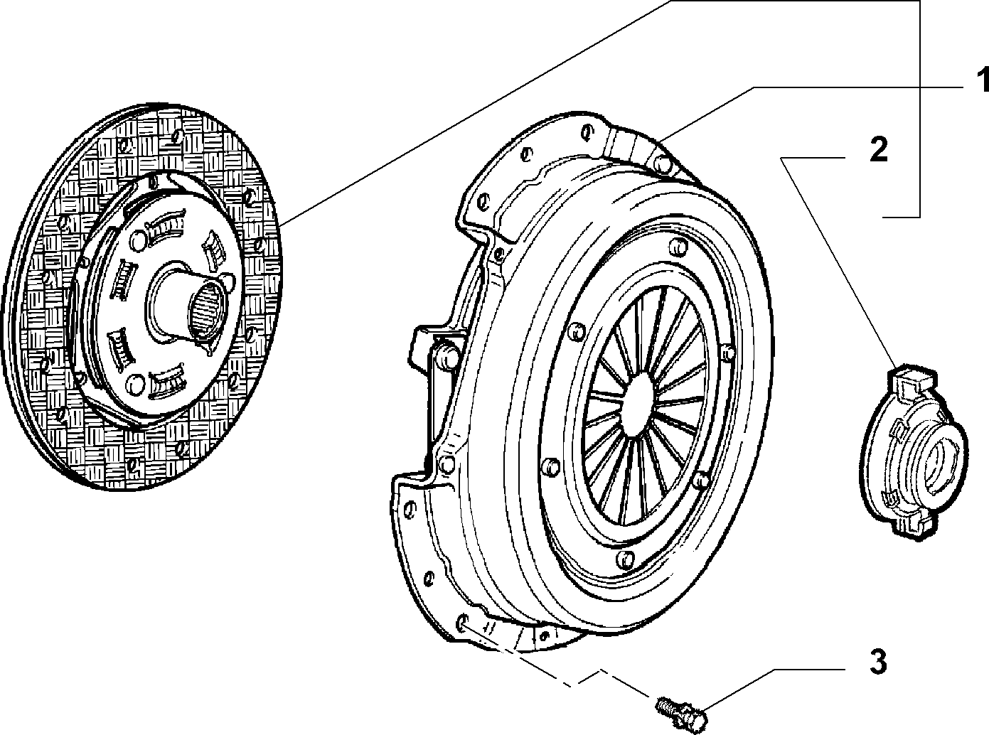 FIAT 71734766 - Komplet kvačila www.molydon.hr