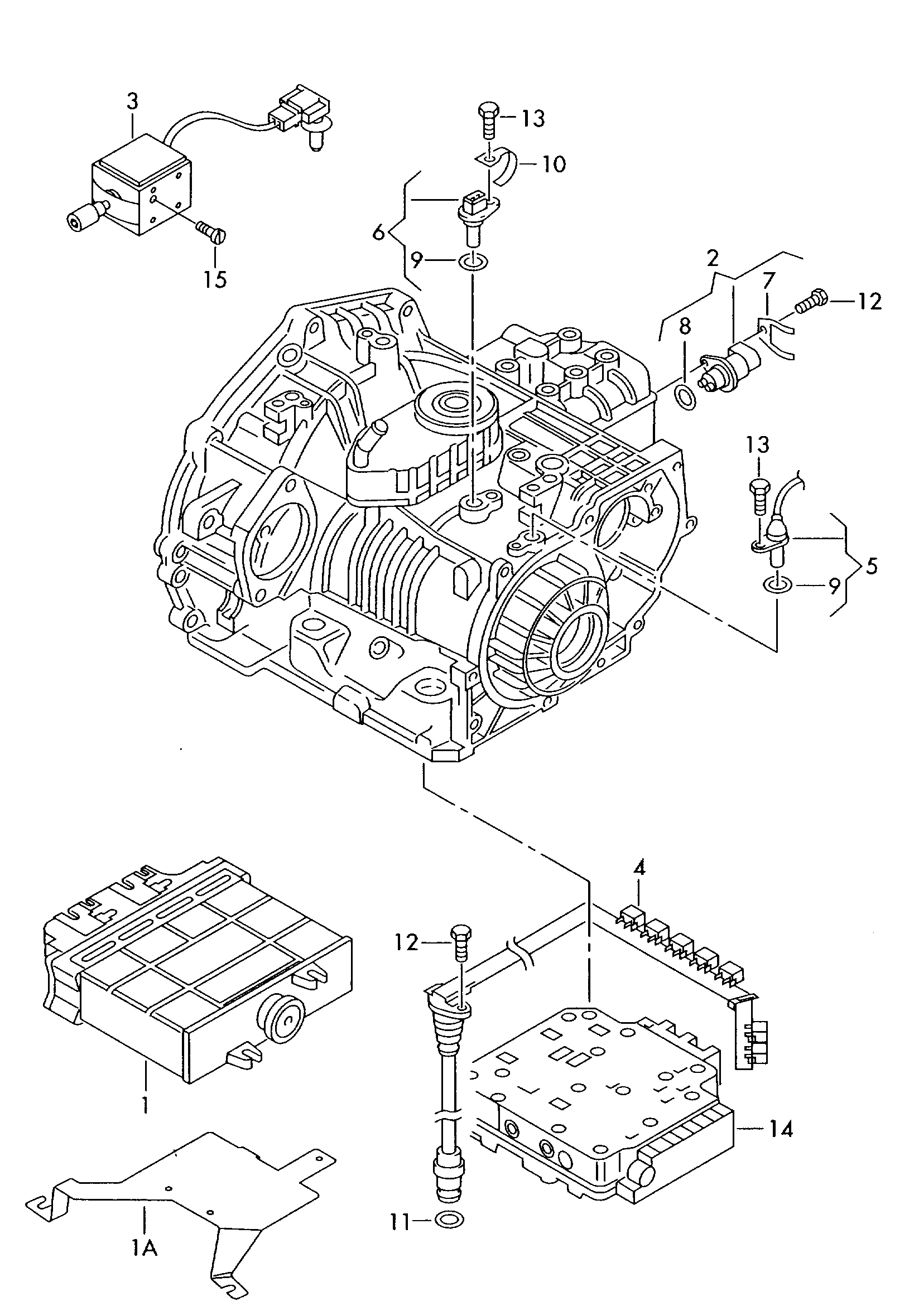 Seat 01M 927 321 - Senzor broja obrtaja, automatski mjenjač www.molydon.hr