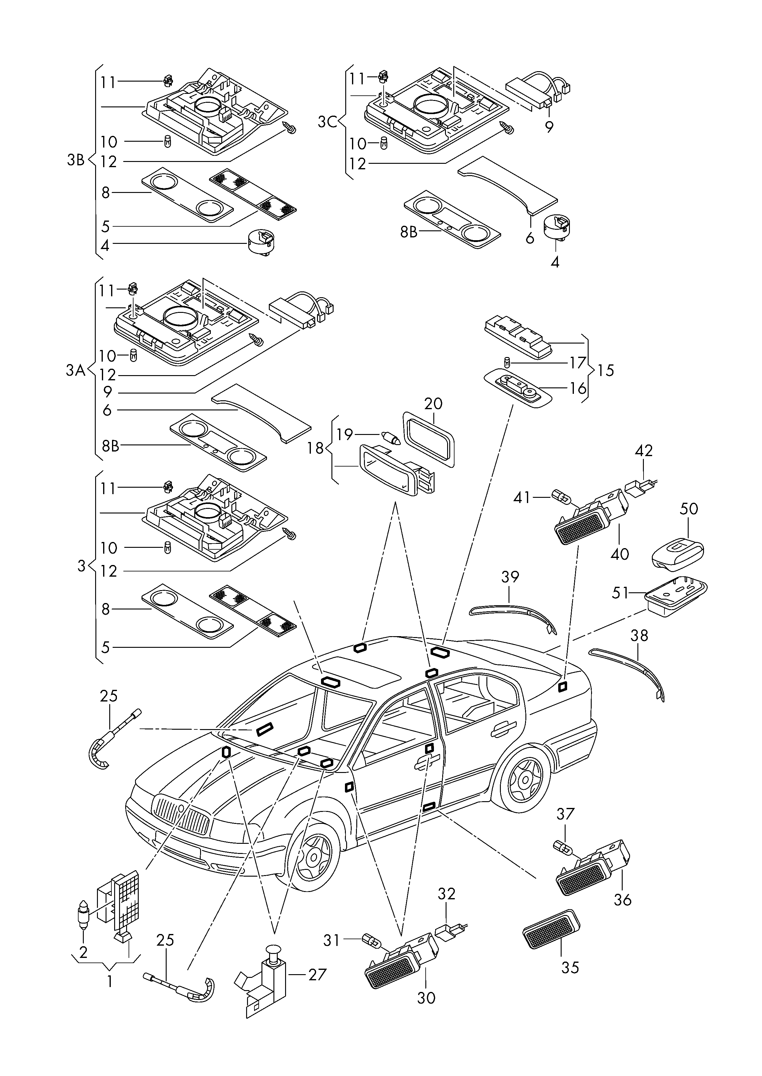 VAG 5E5945106 - Katadiopter (macje oko) www.molydon.hr