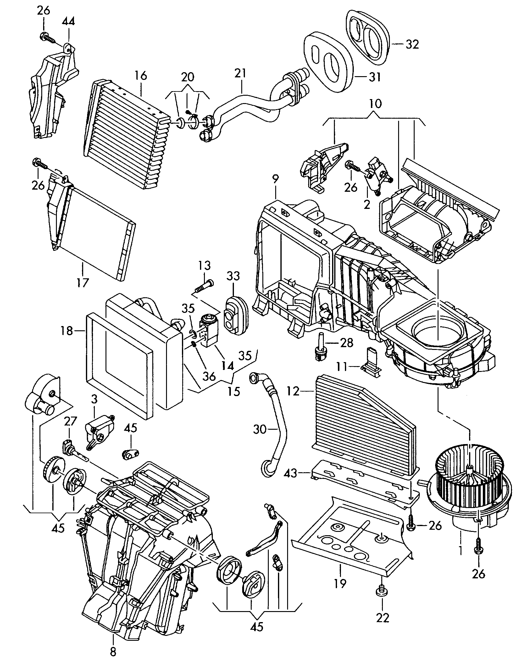 VAG 3C0907511C - Element za podešavanje, ventil za mesanje www.molydon.hr