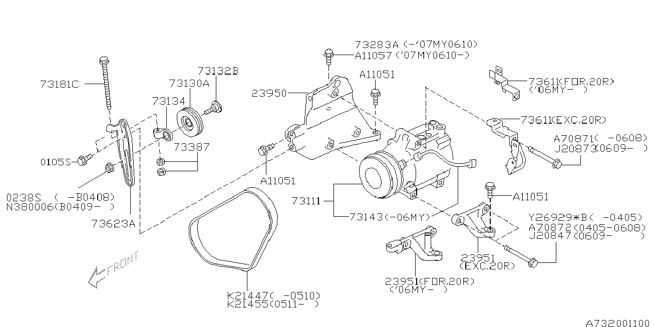 Subaru 809214550 - Klinasti rebrasti remen  www.molydon.hr