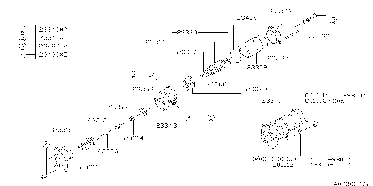 Subaru 23310-AA090 - Rotor, starter www.molydon.hr