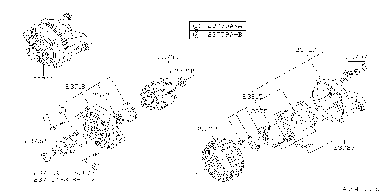 TOYOTA 23700-AA280 - Alternator www.molydon.hr