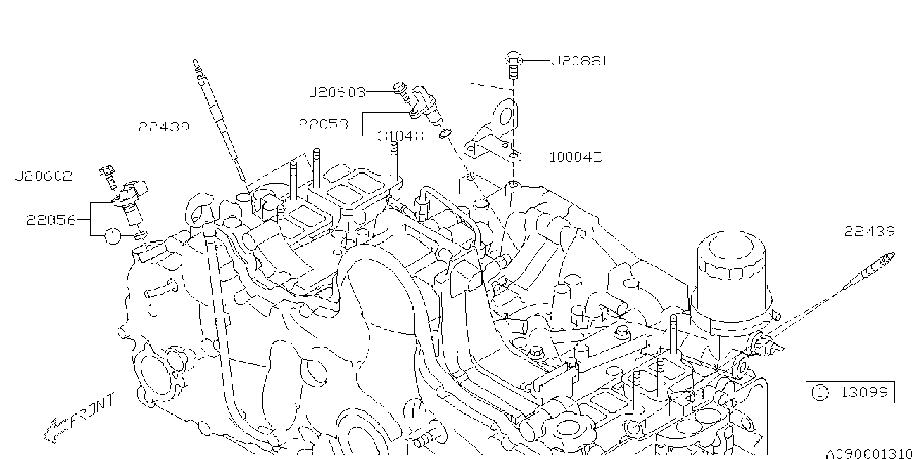 Subaru 22439AA020 - Grijač za paljenje www.molydon.hr