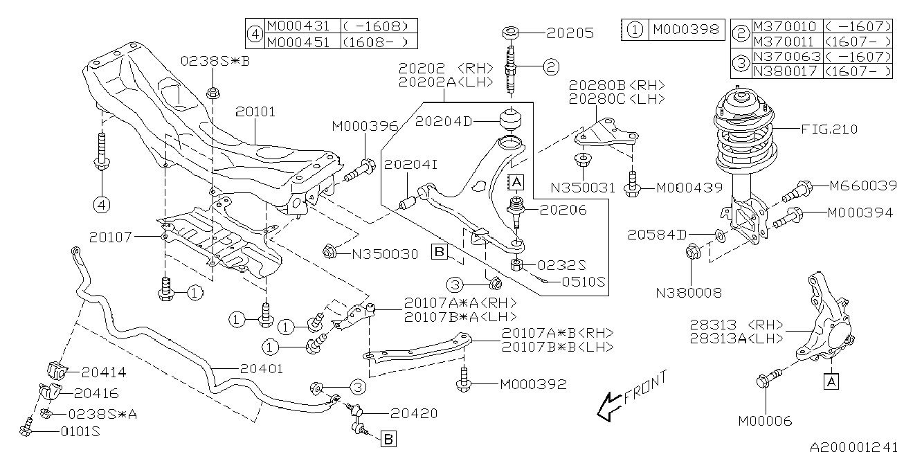 Subaru 20204-AG011 - Selen / Prigušni blok, Ovjes kotača www.molydon.hr