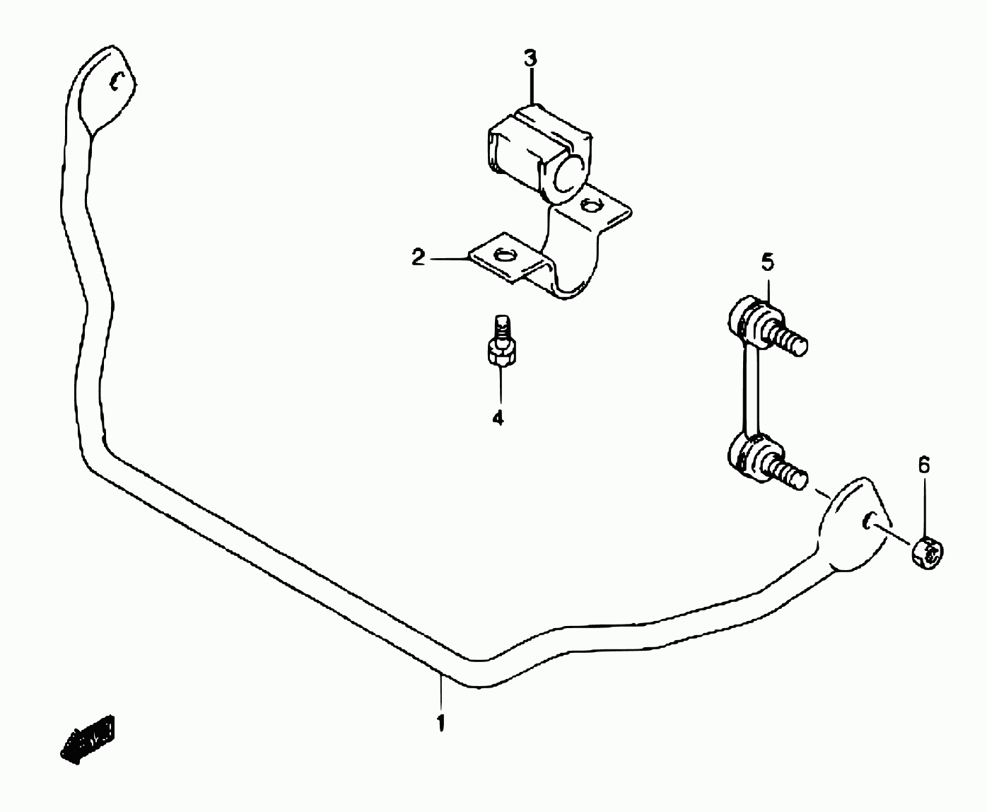 Suzuki 42420-82A10 - Šipka/spona, stabilizator www.molydon.hr