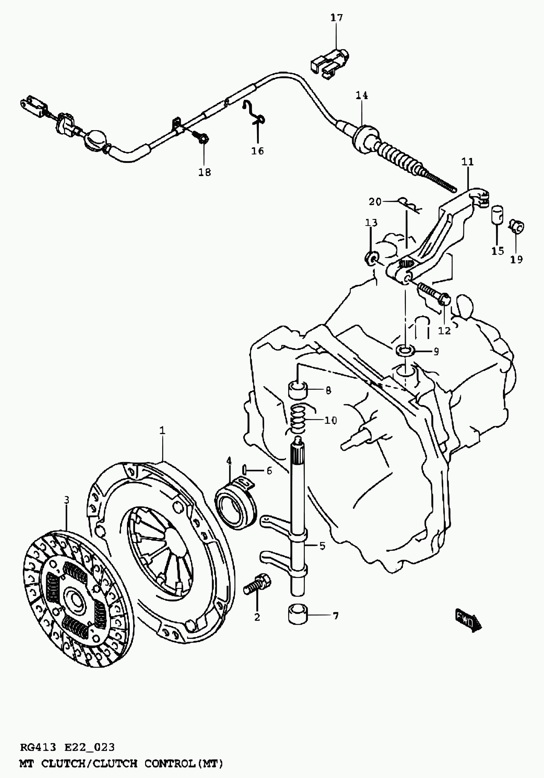 Subaru 22100-64G00 - Potisna Ploča kvacila www.molydon.hr