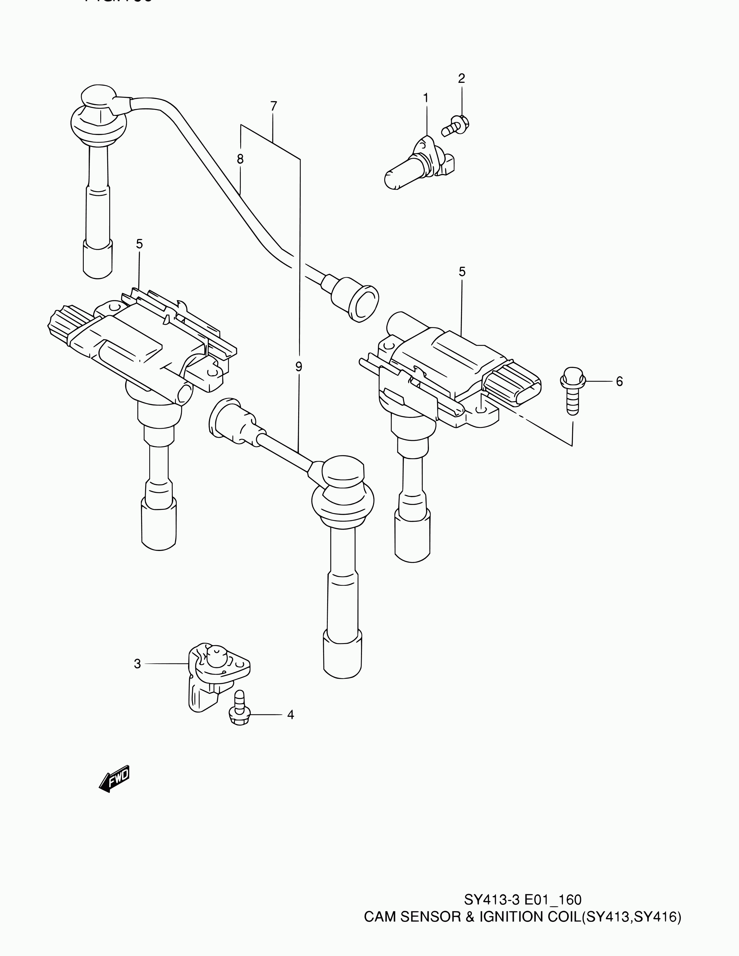 Subaru 33220-70E00 - Davač impulsa, radilica www.molydon.hr