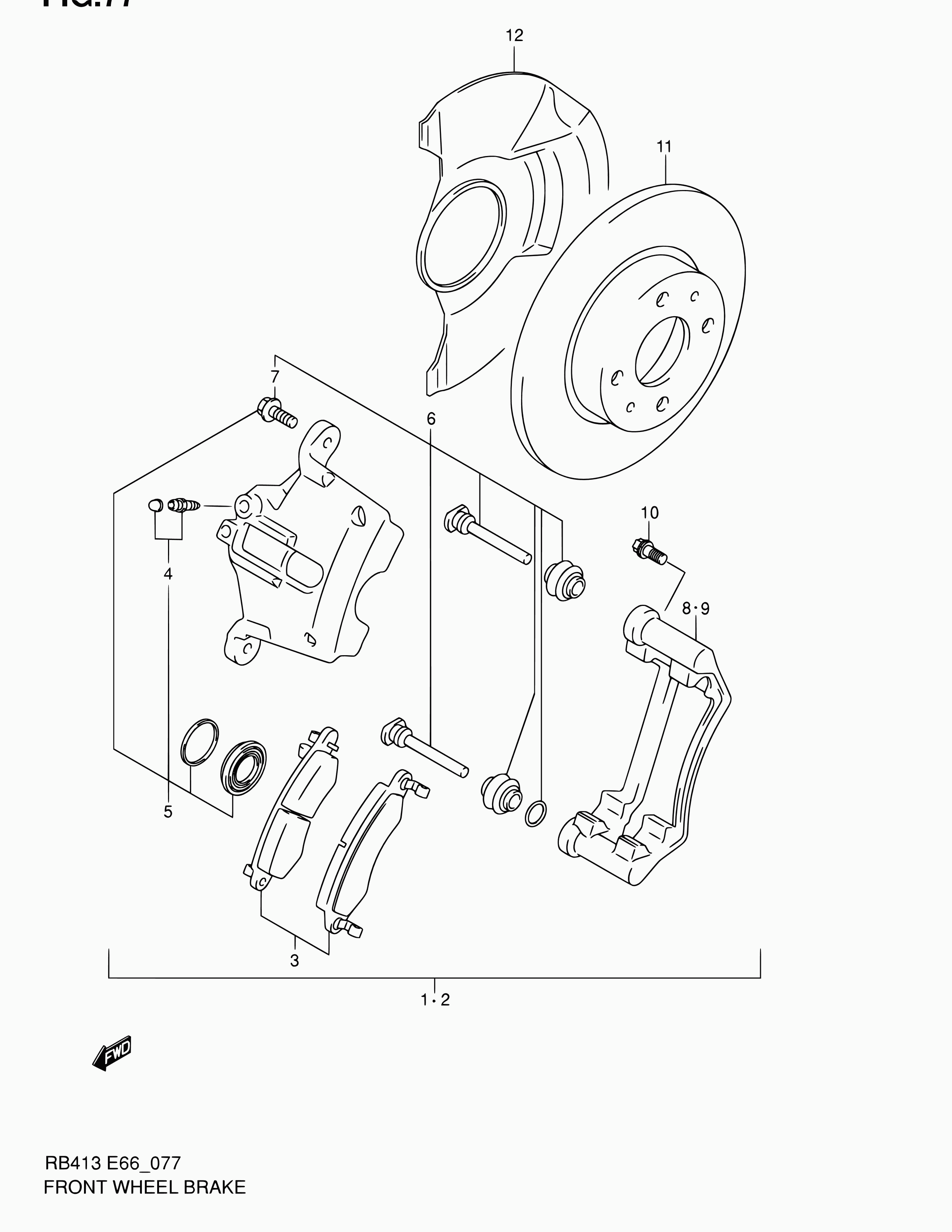 Opel 55810-83E00 - Komplet Pločica, disk-kočnica www.molydon.hr