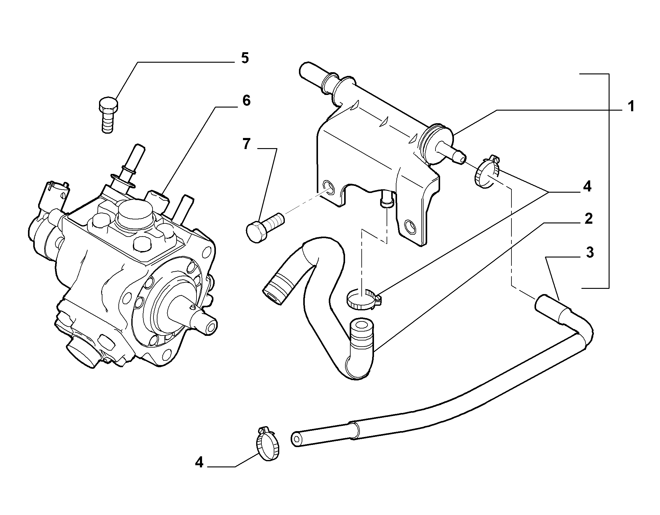 FIAT 55234362 - Visokotlačna crpka za ubrizgavanje www.molydon.hr