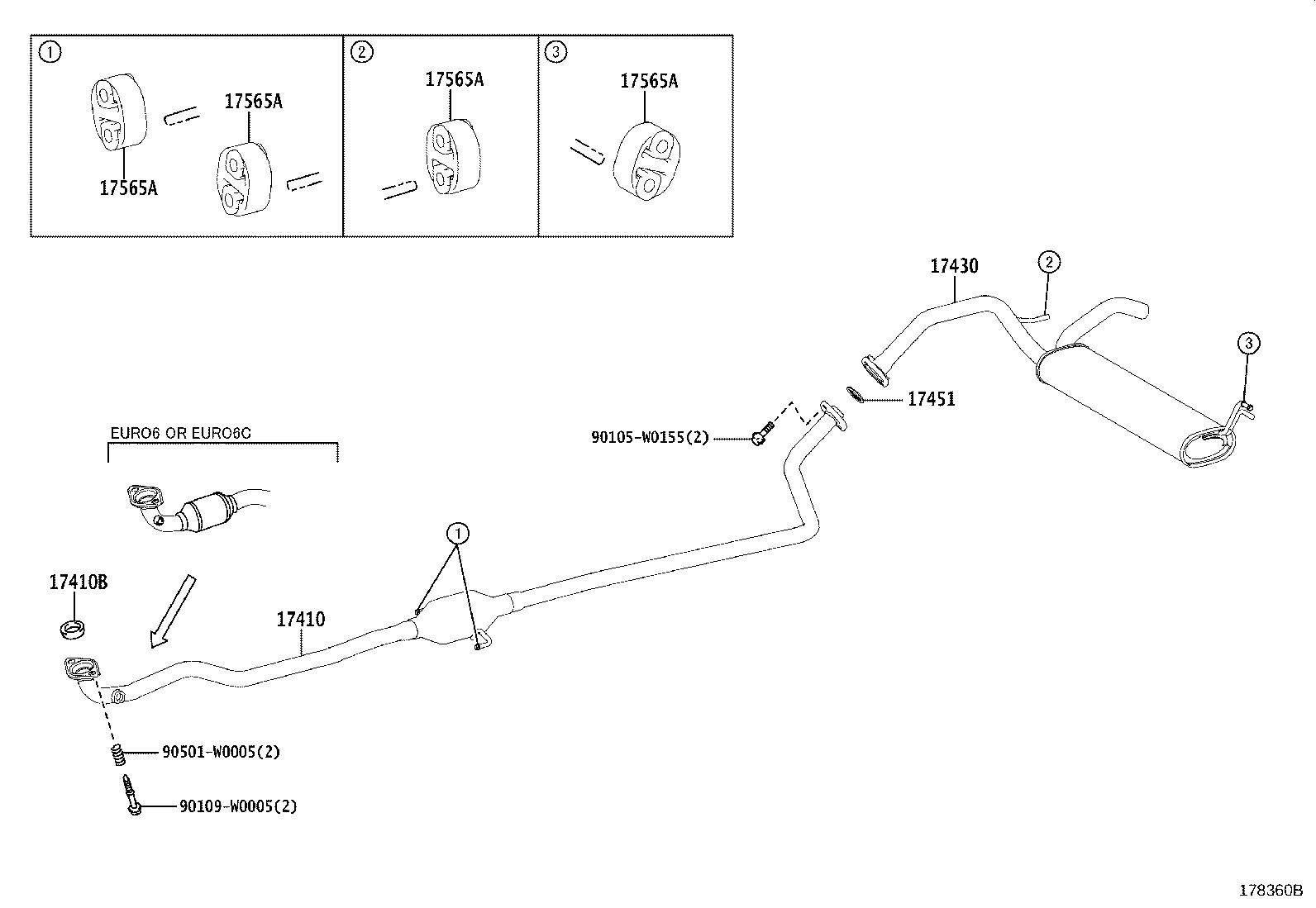 TOYOTA 174100Q080 - Katalizator www.molydon.hr