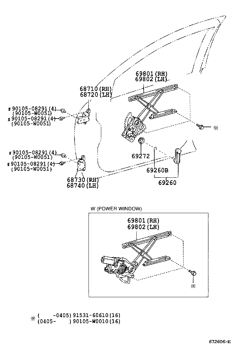 TOYOTA 6981002120 - Škare | podizač prozorskog stakla www.molydon.hr