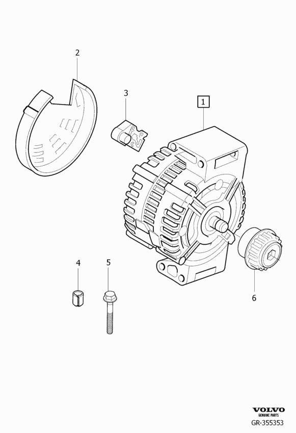 Volvo 36012382 - Alternator www.molydon.hr