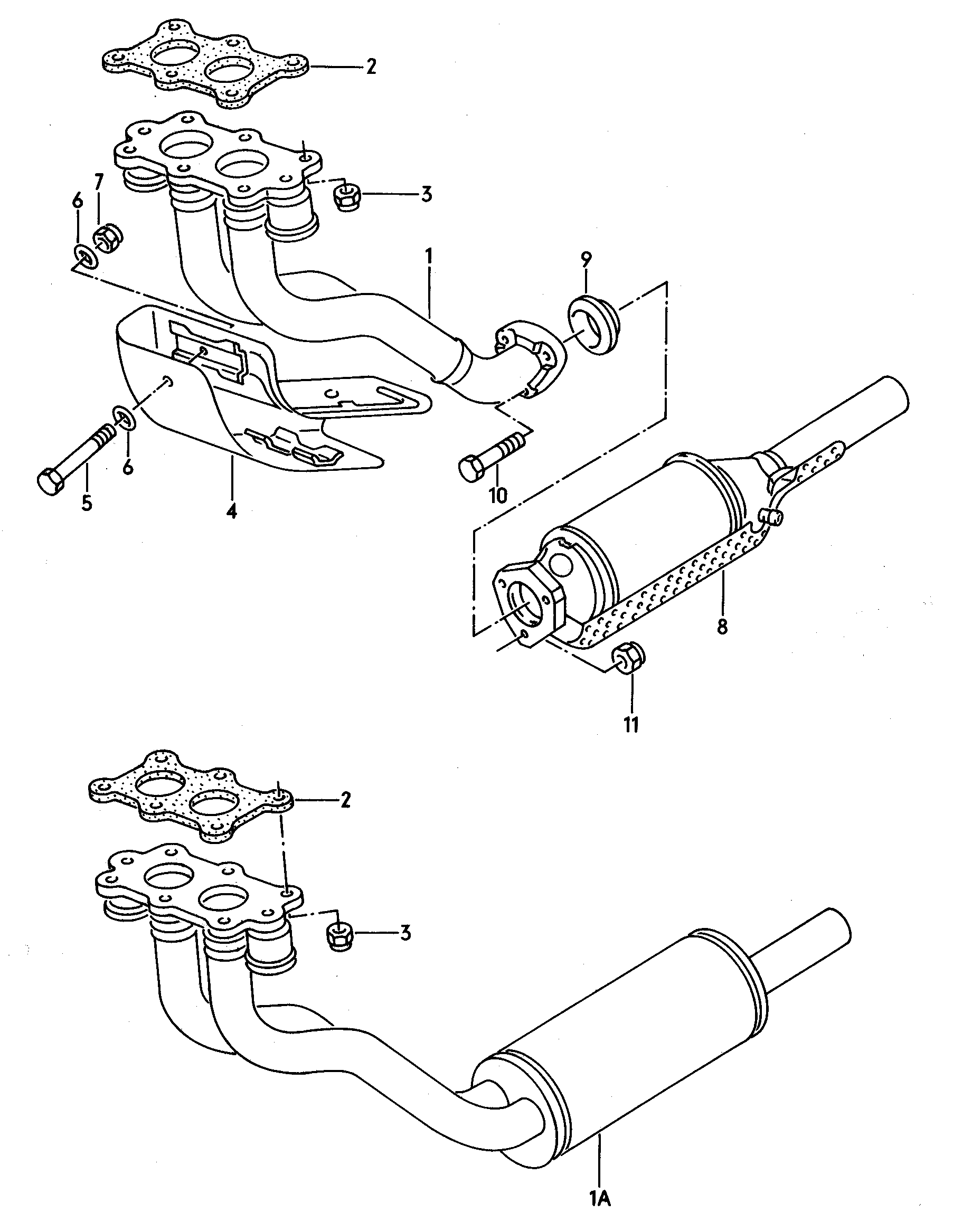 VAG 535253091 - Ispušna cijev www.molydon.hr