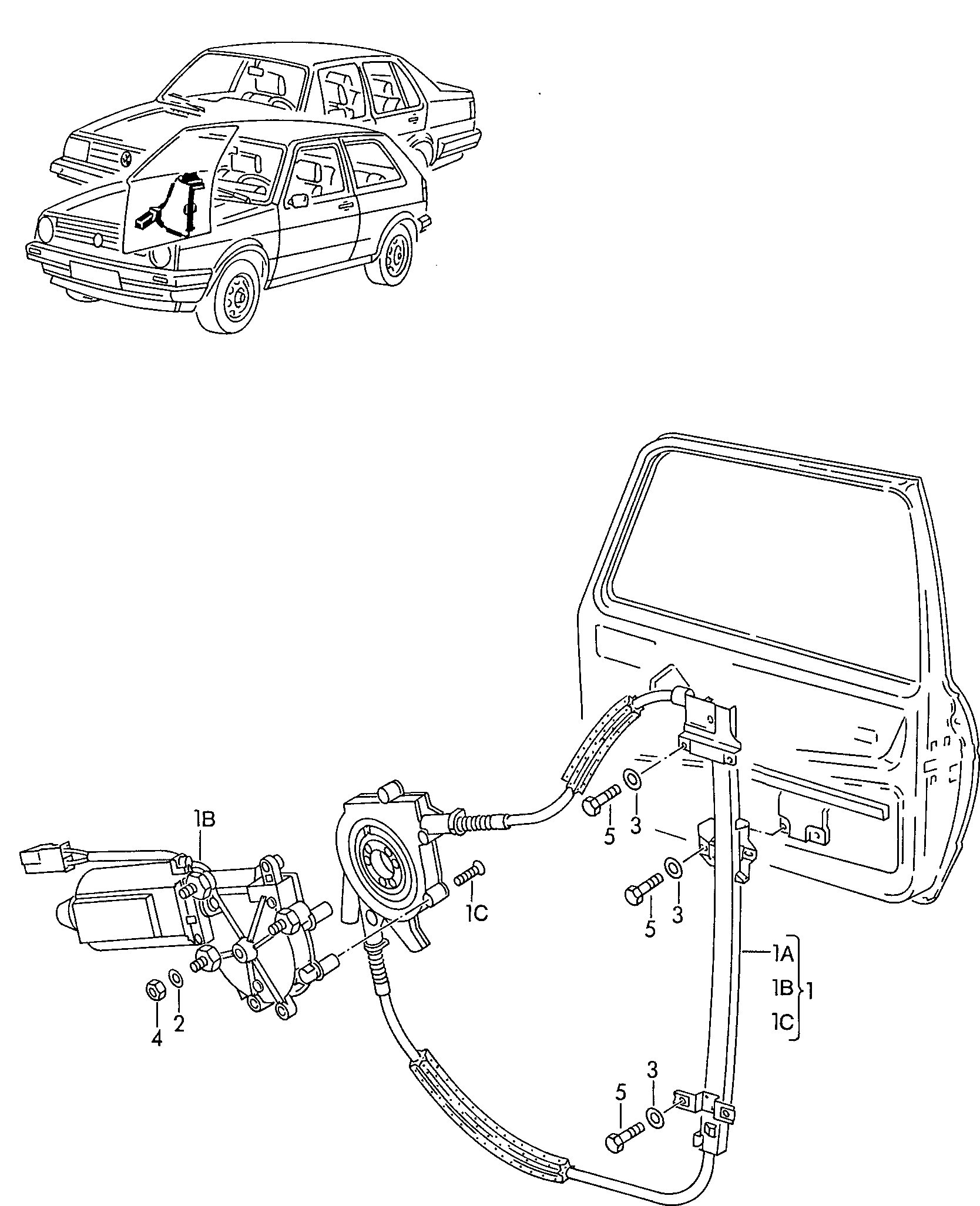 VAG 191 837 461A - Škare | podizač prozorskog stakla www.molydon.hr