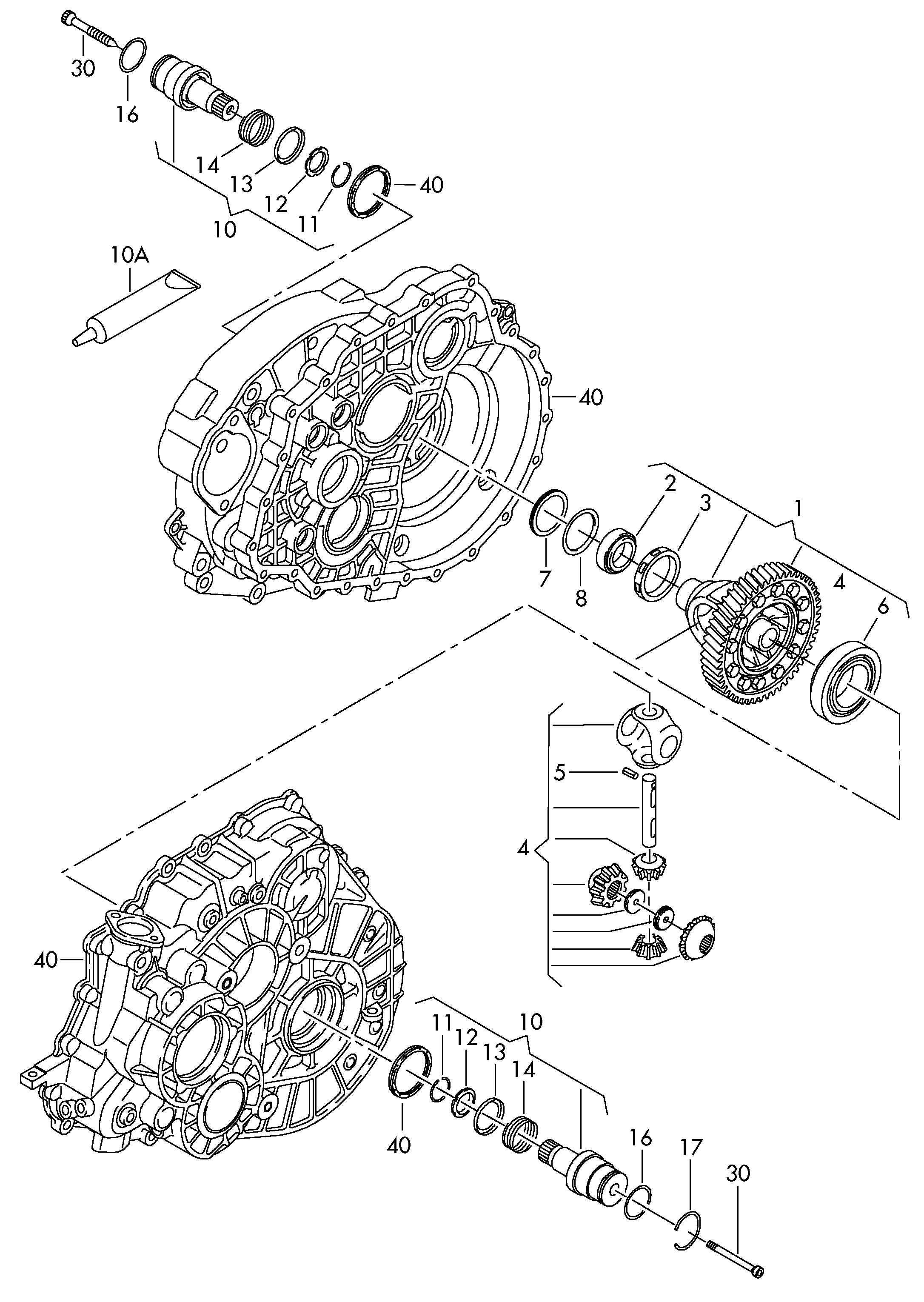 VAG 0A5 409 343 - Pogonska osovina www.molydon.hr