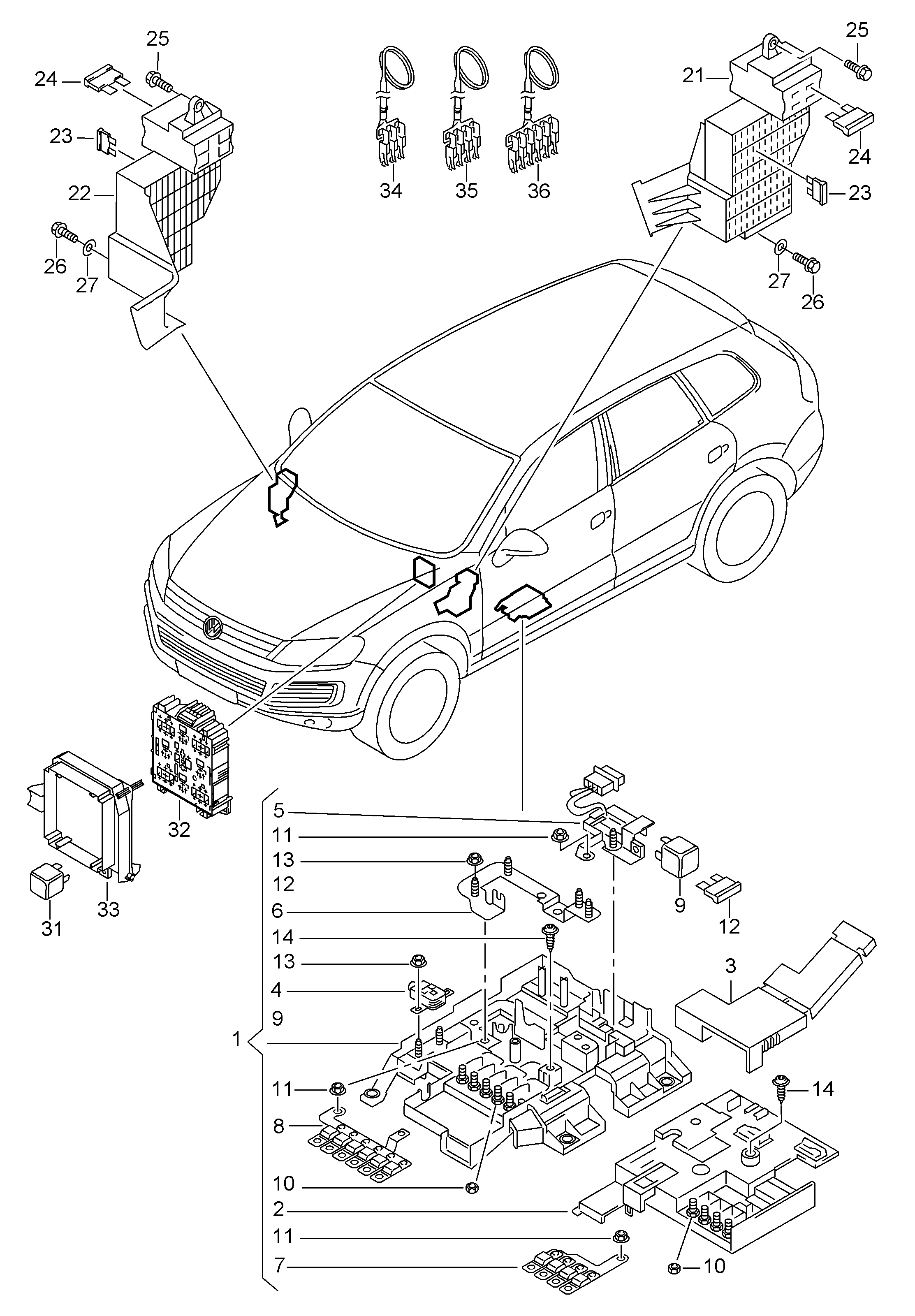 Seat 4H0 951 253 - Relej, svjetlo za ablendovanje www.molydon.hr