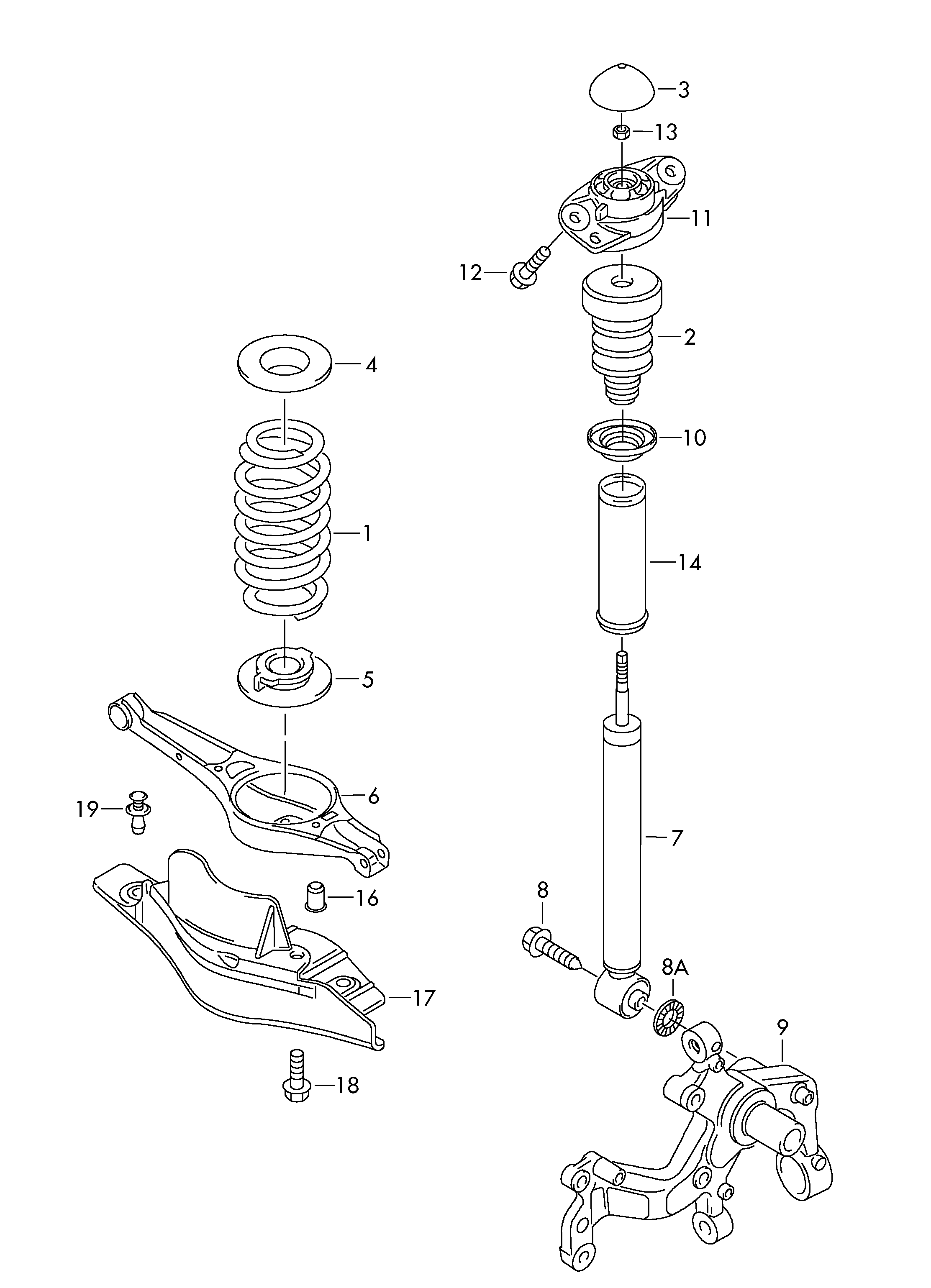 VAG 561 513 049 D - Amortizer www.molydon.hr