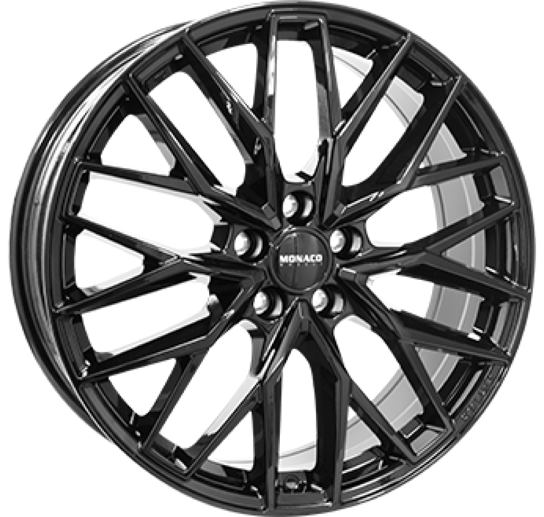 9,0X20 MONACO WHEELS GPX 5/112   ET30 CH70,1 9,0 20 30 5X112 MONACO WHEELS 70,1 Gloss Black