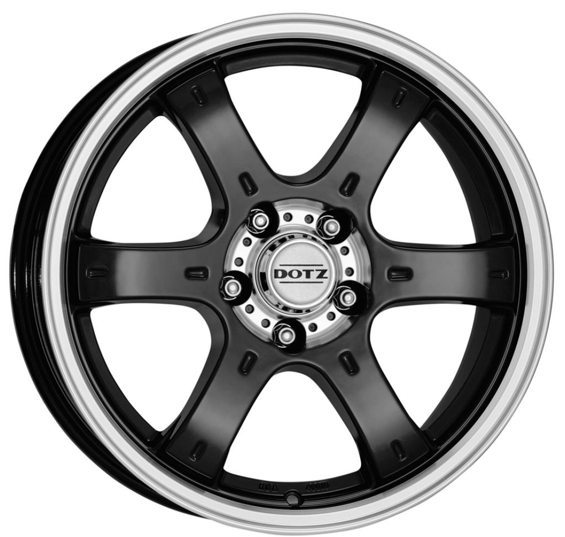 KOTAČ DOTZ 17 CRUNCH BLACK + 305/65 R17 COOPER DISCOVERER