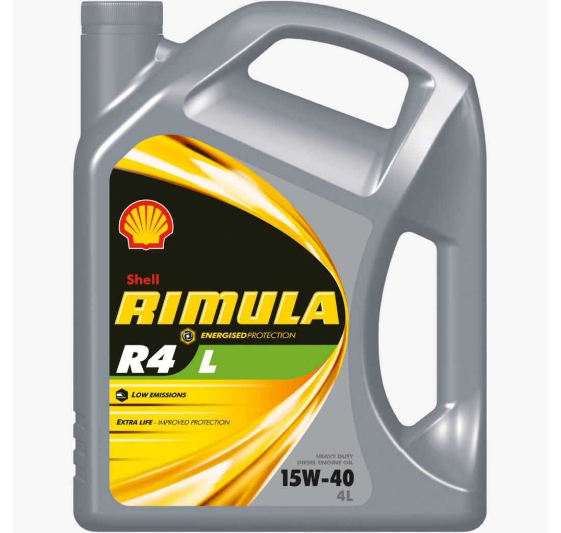 SHELL RIMULA R4L 15W-40 4 lit